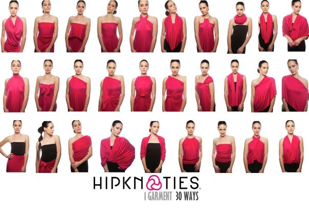 (Photo credit: HIP Multi Way Clothing. Photo permission granted by Hipknoties®.)